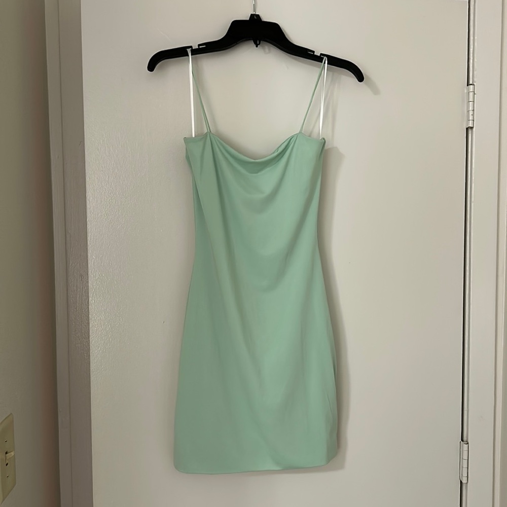love tree lime green mini dress